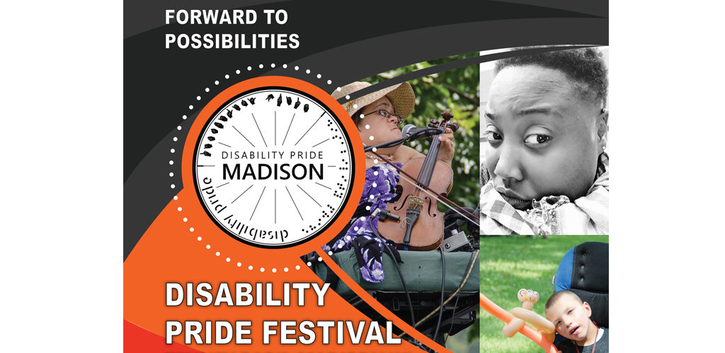 Disability Pride Festival poster.