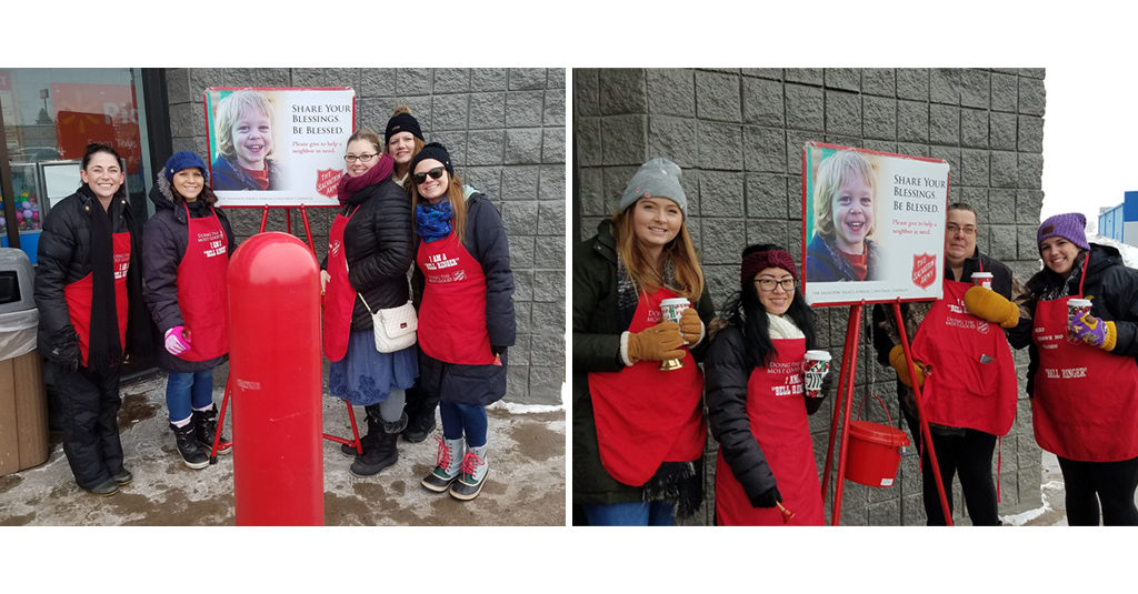 Bell Ringing for the 129th Salvation Army Red Kettle Campaign