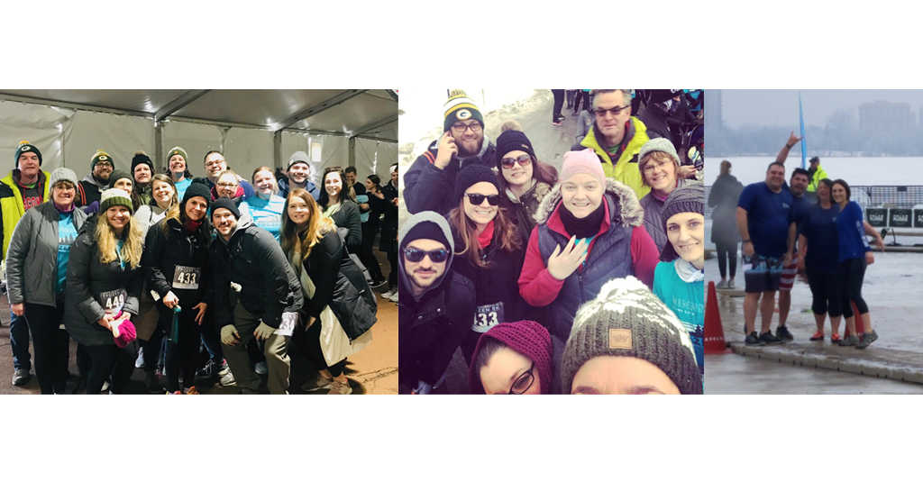 CDCN Midwest Team and Family Members at the Minneapolis Frozen 5k and Polar Plunge