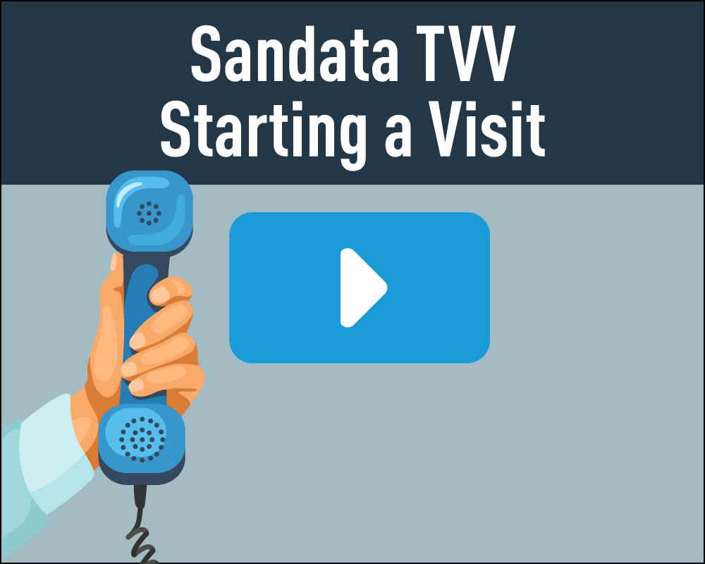Sandata TVV Starting a Visit